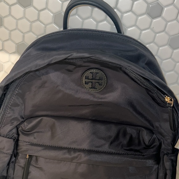 Black Tory Burch nylon backpackk - Picture 4 of 5
